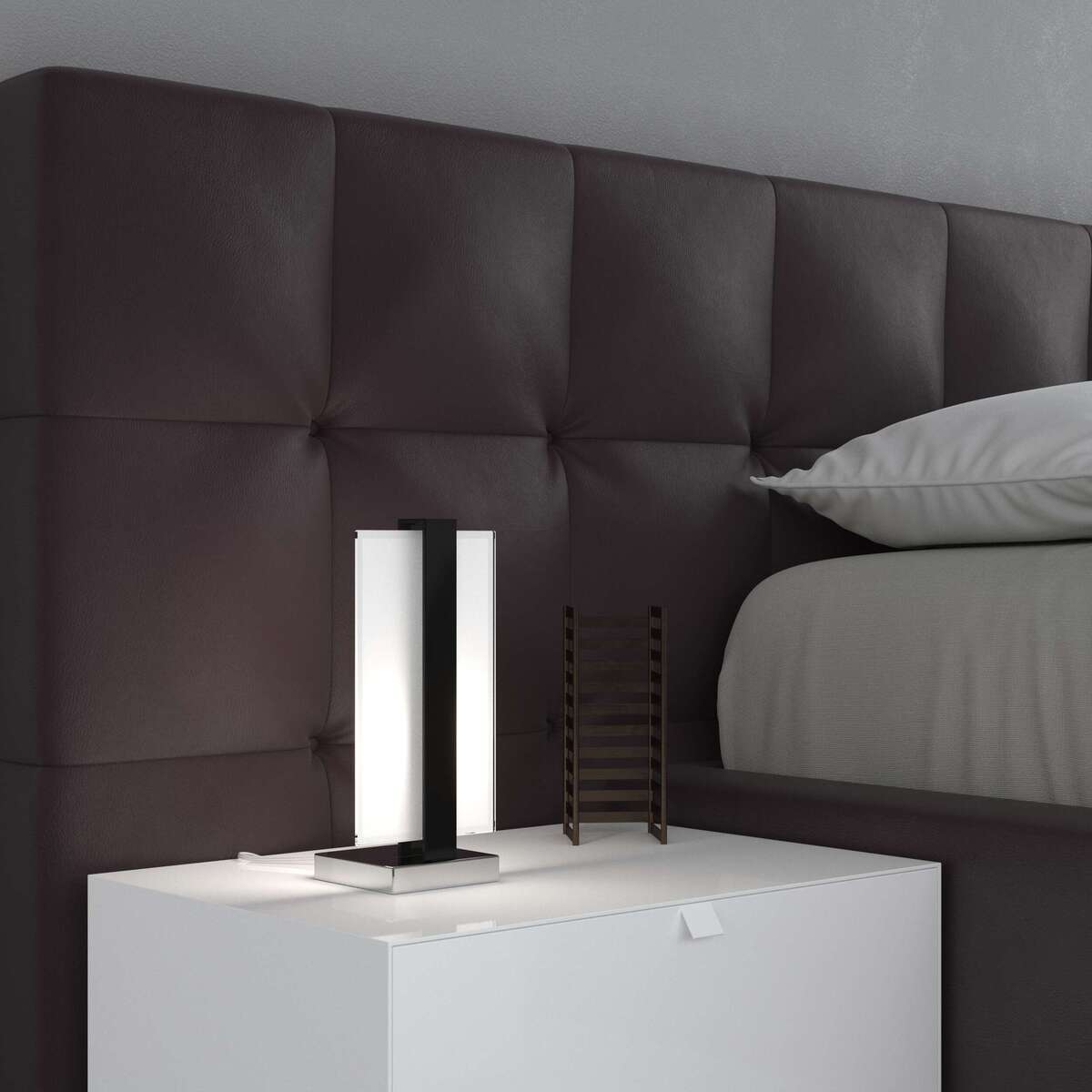 1106/P-NE CROSS PORTATILE 1 LUCE NERO