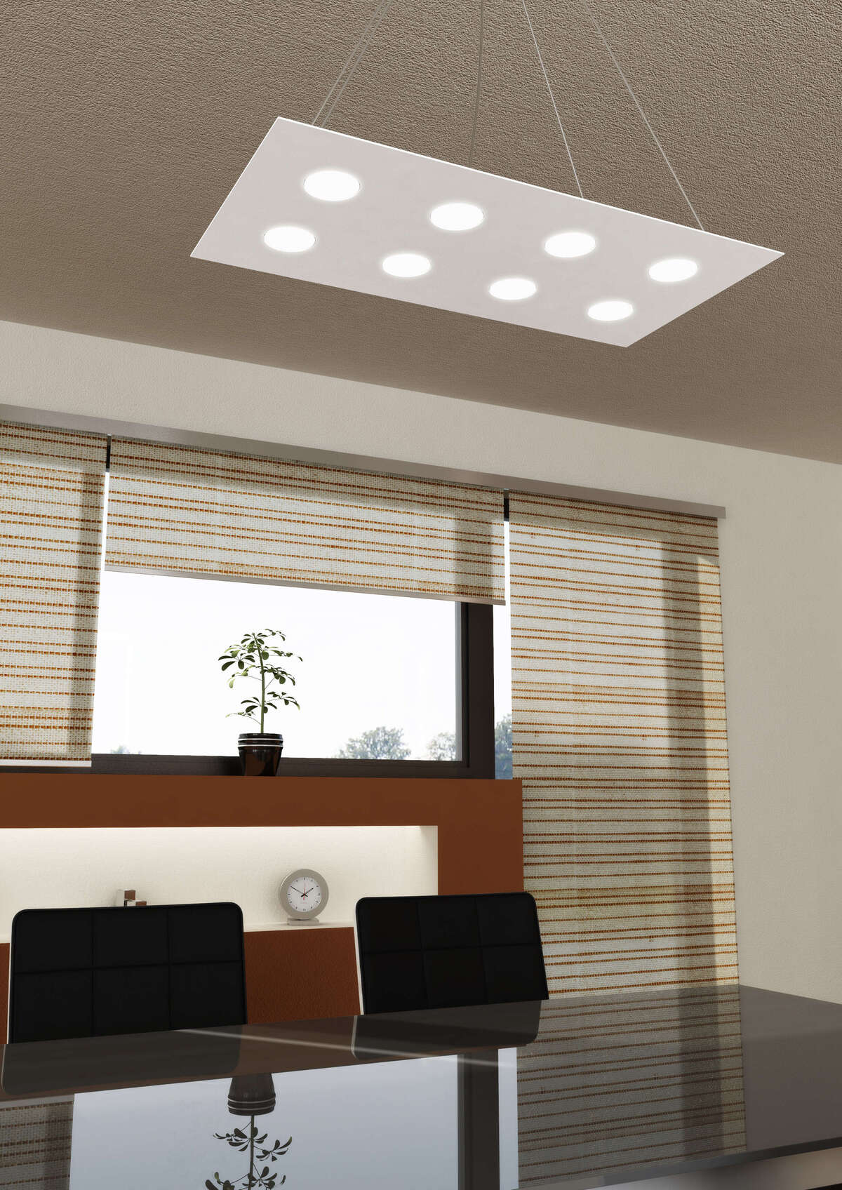 1127/S8 R-BI AREA SOSPENSIONE 8 LUCI BIANCO