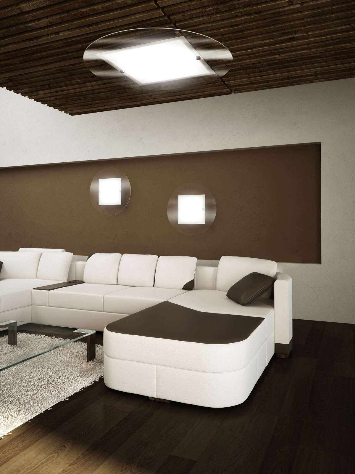 1133/75 ROUND APPLIQUE/PLAFONIERA D.75 CM. 4 LUCI