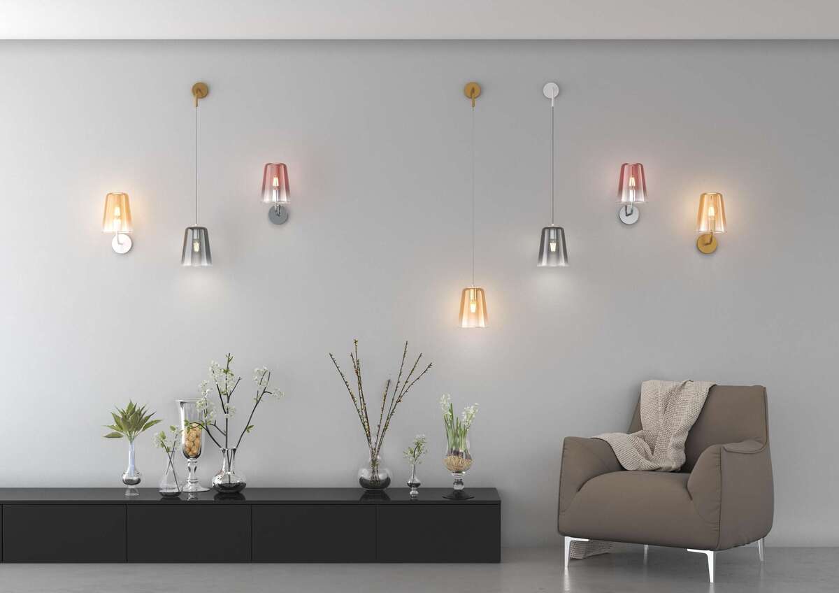 1164CR/AT-RA SHADED APPLIQUE CROMO 1 LUCE RAME