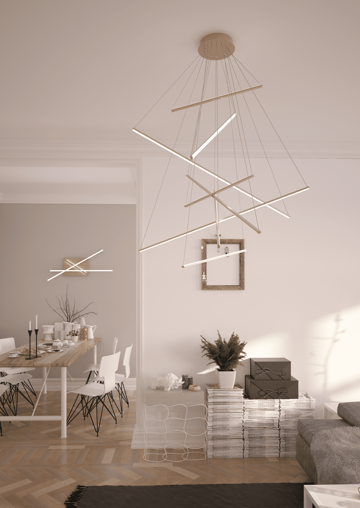 1182/S100-GO DNA SOSPENSIONE D.100 CM. GOLD