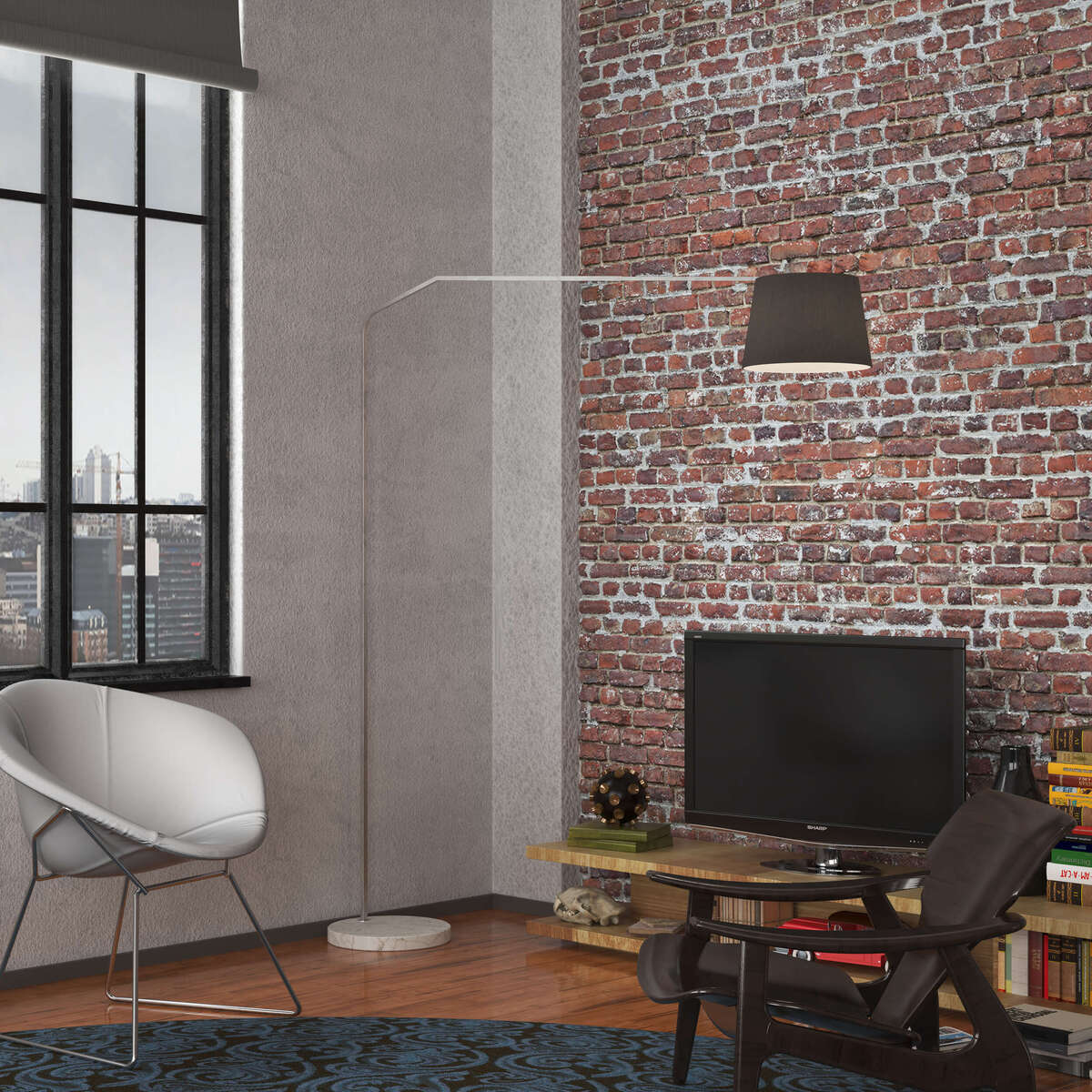 1188/B3-CON SLOPE PIANTANA 1188 TUBO DOPPIA CURVA - BASE PIANA BIANCO - DIFFUSORE CONICO NERO