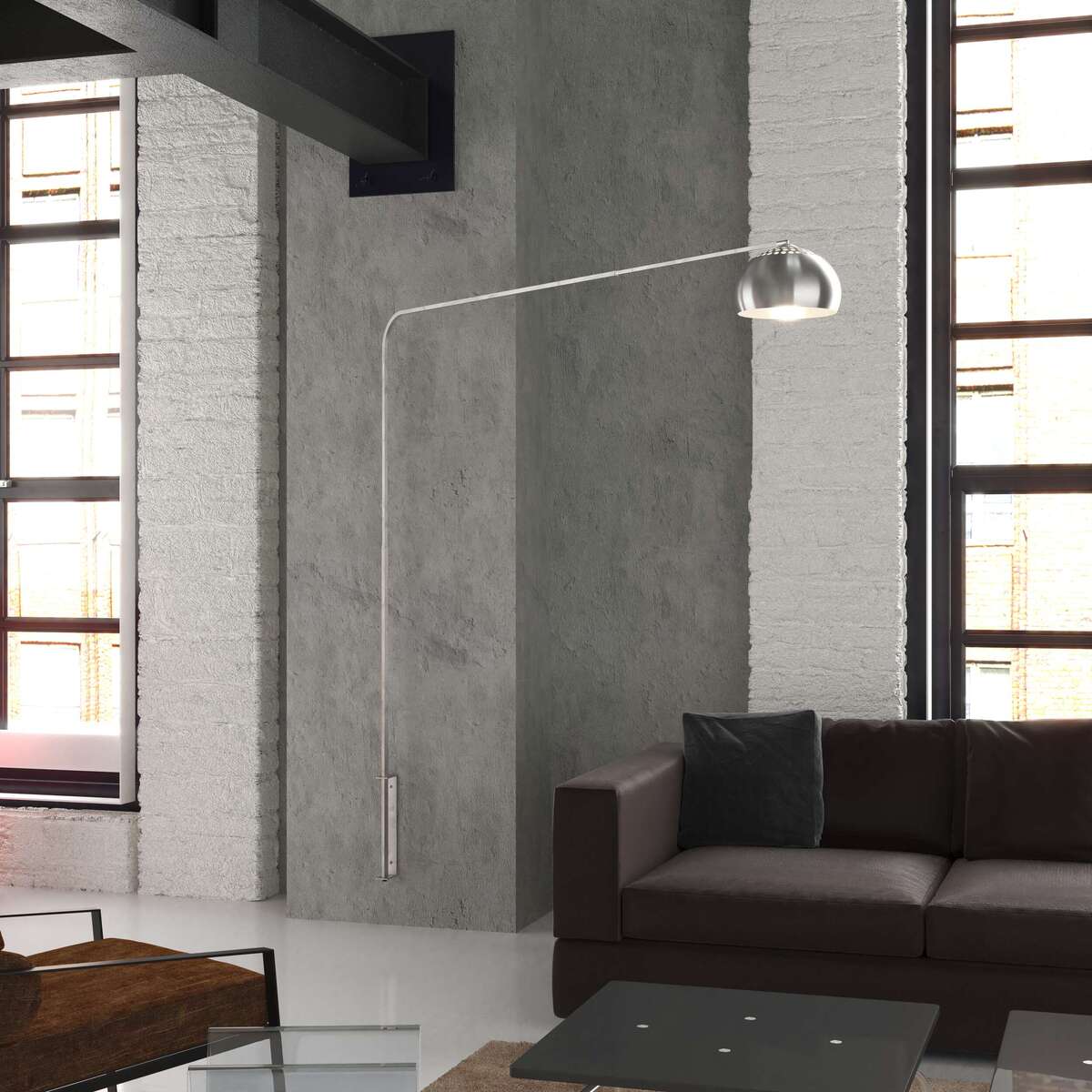 1189/B7-CUP CORNER TERRA/PARETE 1189 TUBO SINGOLA CURVA - DIFFUSORE METALLICO