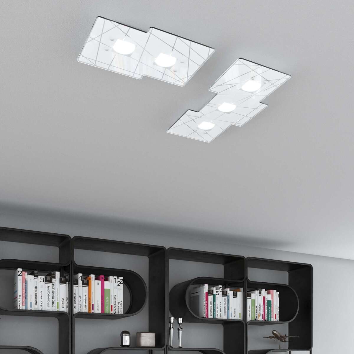 1199/2 R FOCUS APPLIQUE/PLAFONIERA 2 LUCI
