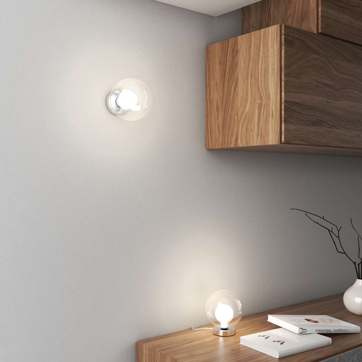 1206CR/A INSIDE APPLIQUE 1 LUCE CROMO
