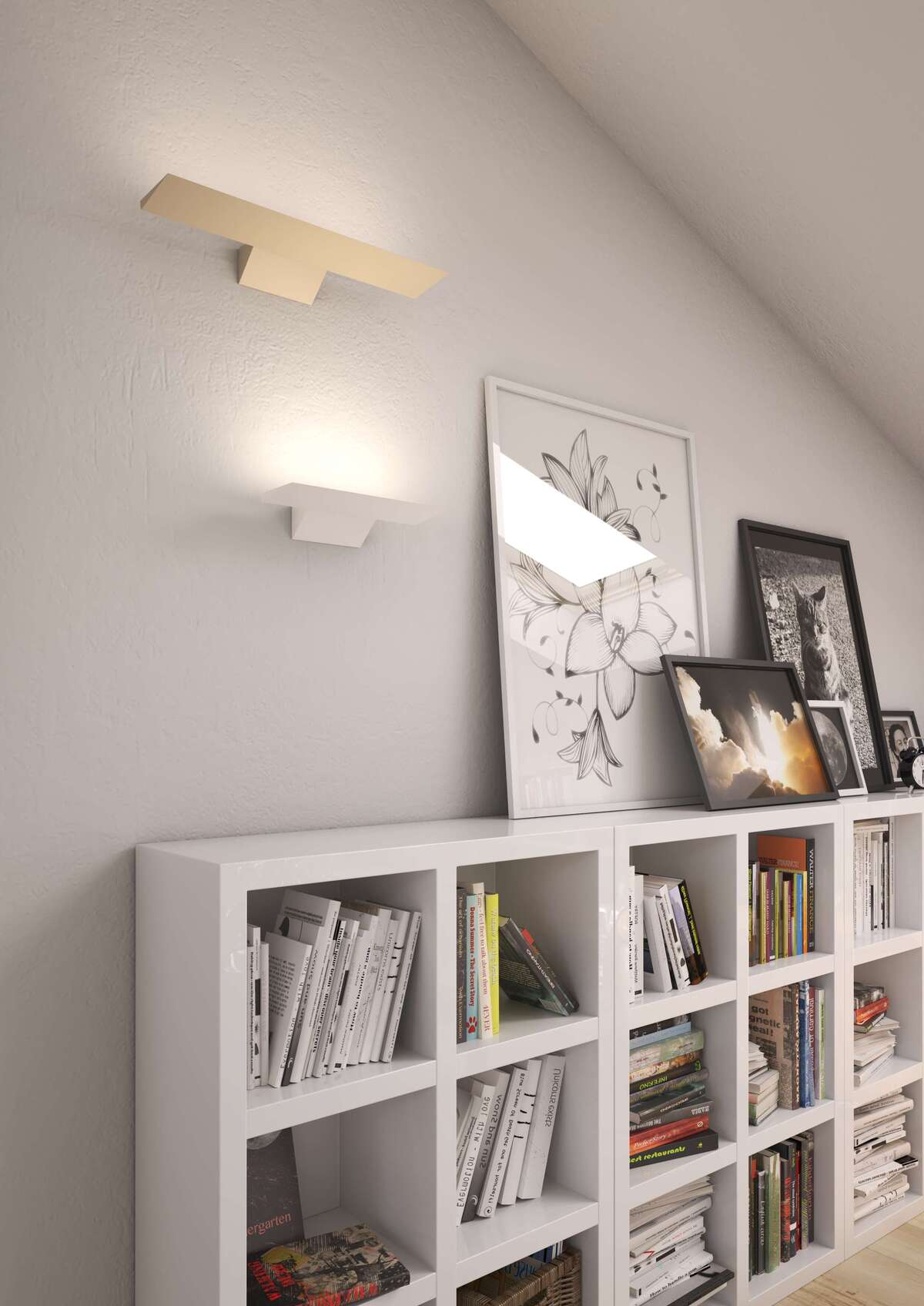 1214/50-SA TERA APPLIQUE MONOEMISSIONE GRANDE SABBIA A LED INTEGR. SWITCH 3000/4000