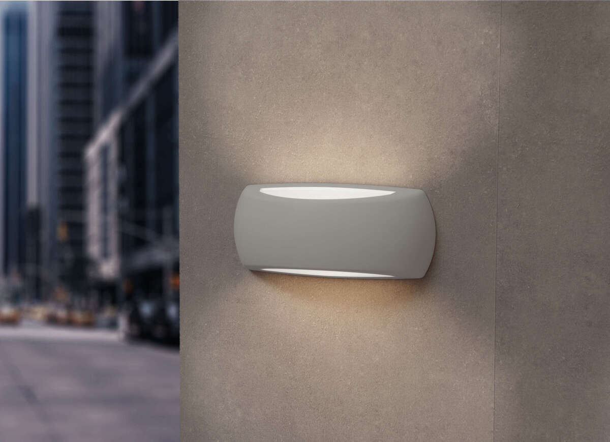 ALASSIO/AP-GR ALASSIO APPLIQUE 1 LUCE GRIGIO IP66 E27 NON INCLUSA