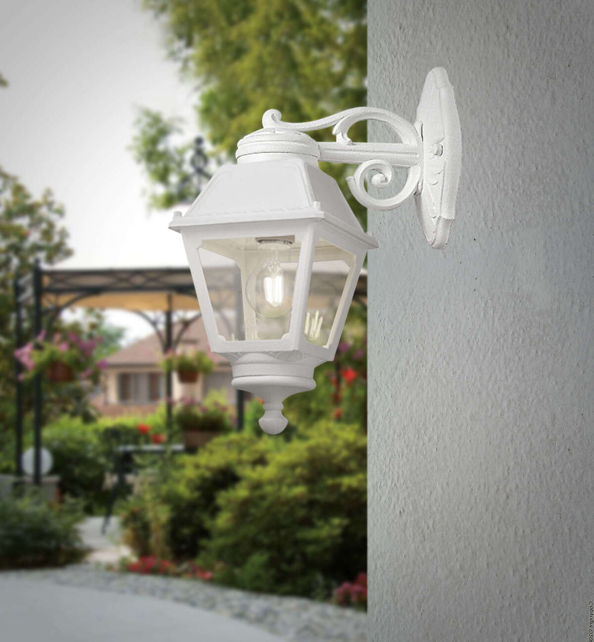ALBA/AP-BI ALBA APPLIQUE 1 LUCE BIANCO IP55 E27 NON INCLUSA
