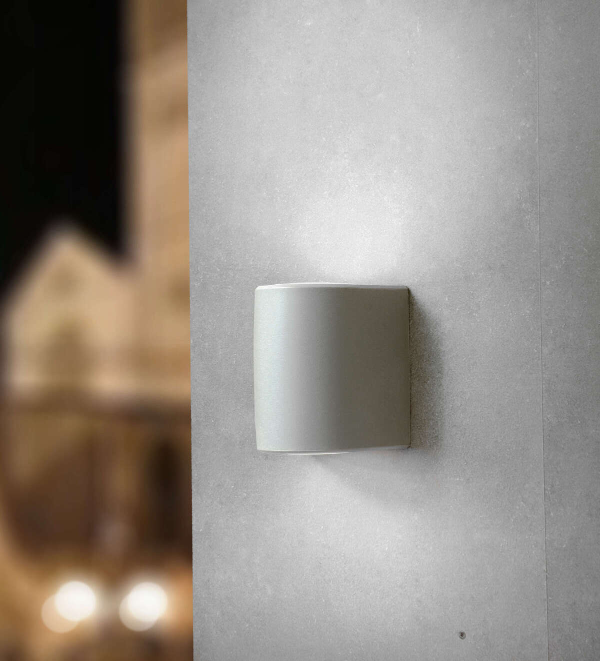 AOSTA/AG2-GR AOSTA APPLIQUE GRANDE 2 LUCI GRIGIO IP55 GX53 LED 2X10W CCT INCLUSE
