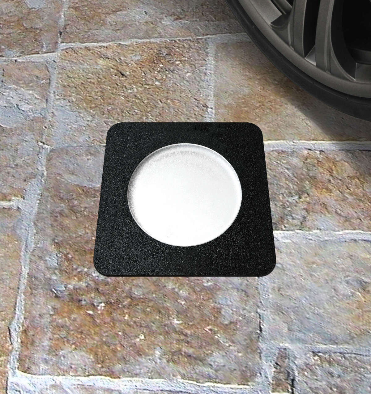 CAPRI/CA-QD16-NE CAPRI CALPESTABILE INCASSO QUADRO 16 CM. 1 LUCE DIFFUSA NERO IP67 GX53 LED 10W CCT INCLUSA
