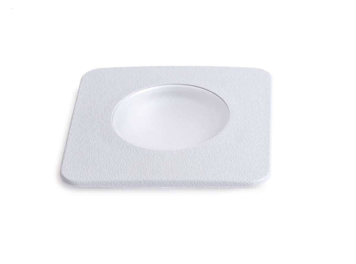CAPRI/CA-QD9-GR CAPRI CALPESTABILE INCASSO QUADRO 9 CM. 1 LUCE DIFFUSA GRIGIO IP67 GU10 LED 6W CCT INCLUSA