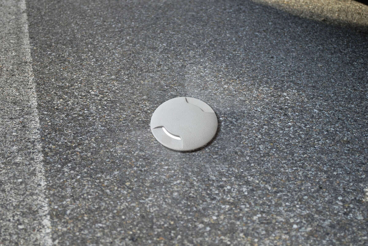 CAPRI/CA-TB9-GR CAPRI CALPESTABILE INCASSO TONDO 9 CM. 1 LUCE BIEMISSIONE GRIGIO IP67 GU10 LED 6W CCT INCLUSA