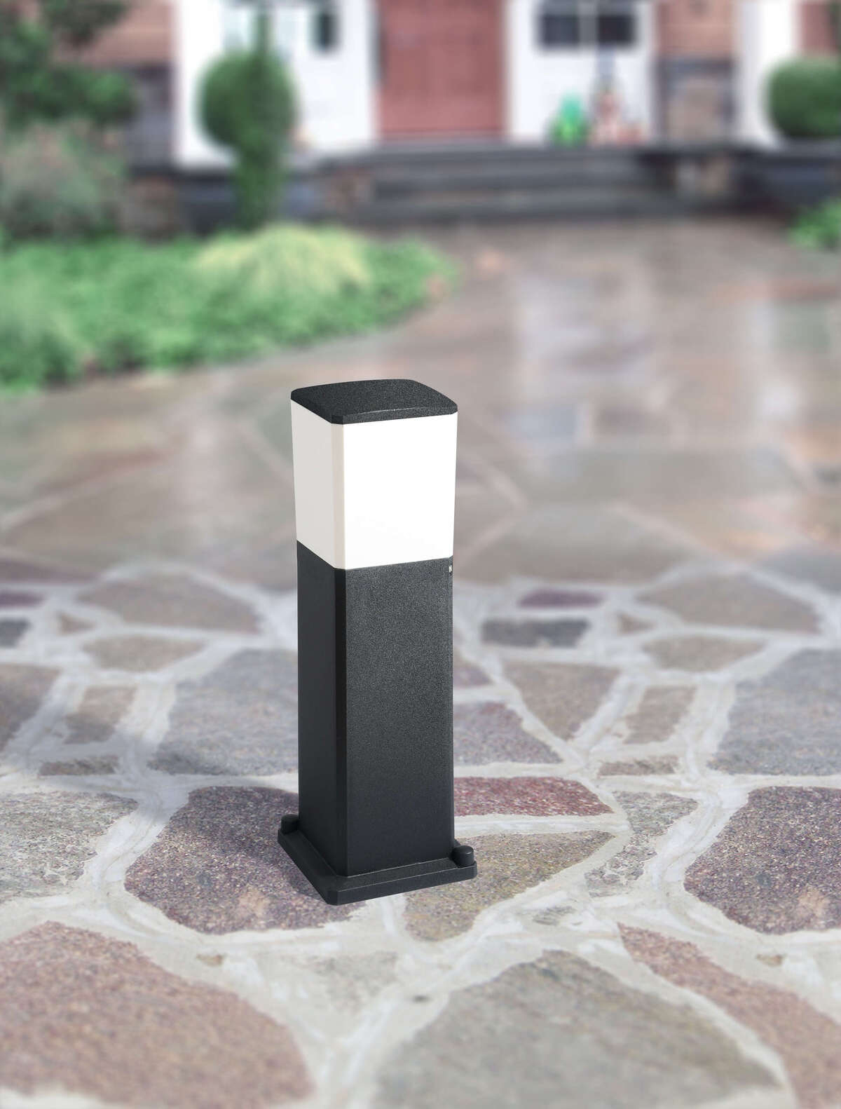 COMO/PA50-NE COMO PALO 48 CM. 1 LUCE NERO IP55 E27 LED 8,5W CCT INCLUSA