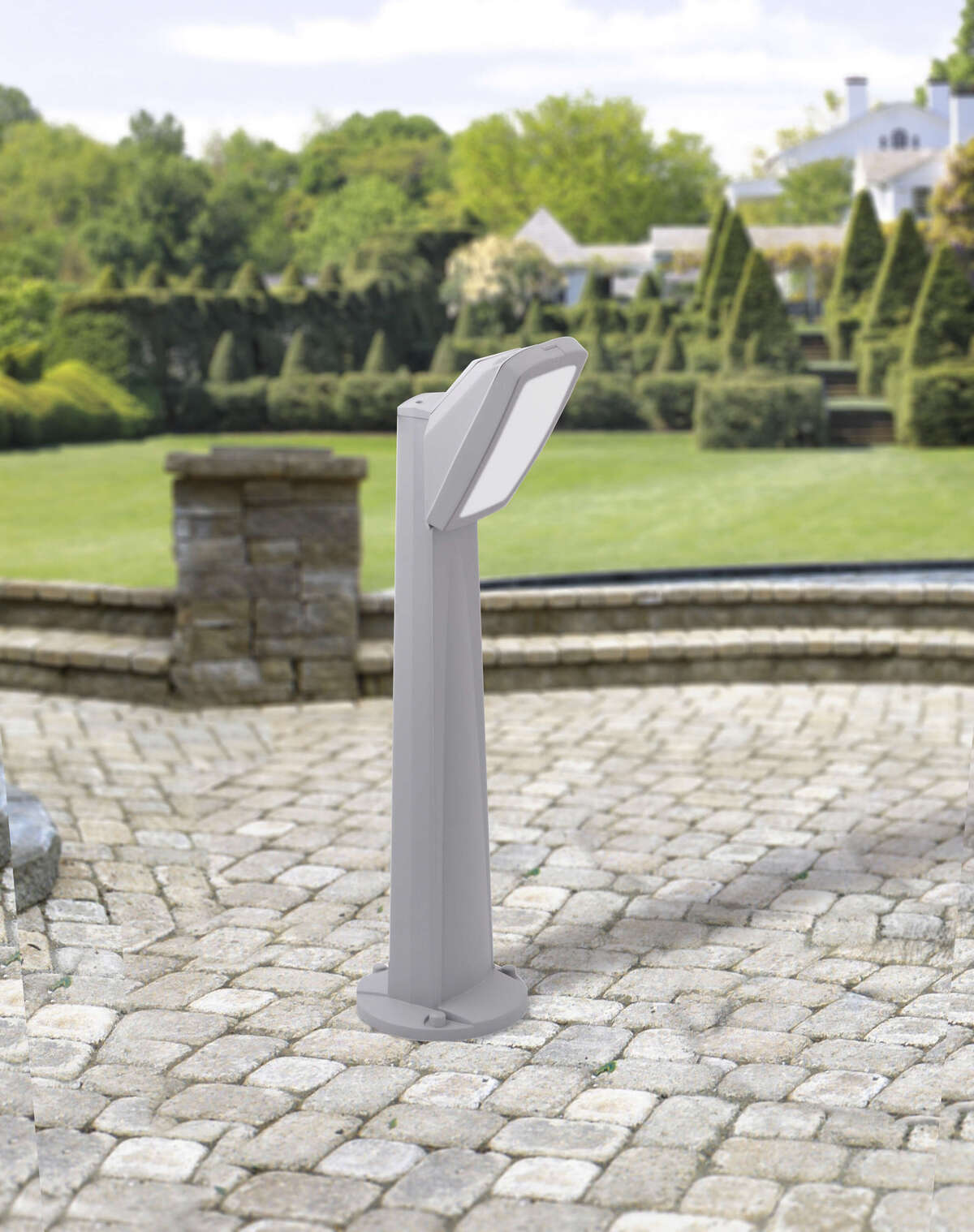 TRENTO/PA94-GR TRENTO PALO 94 CM. 1 LUCE GRIGIO IP66 E27 NON INCLUSA