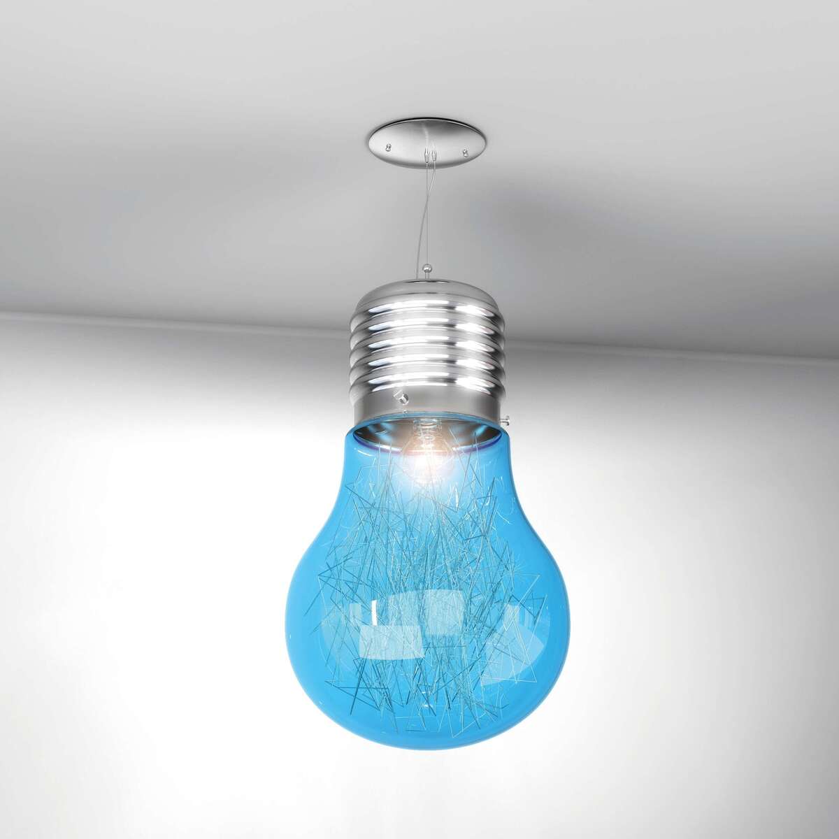 1010/S-BL BIG LAMP SOSPENSIONE 1 LUCE BLU