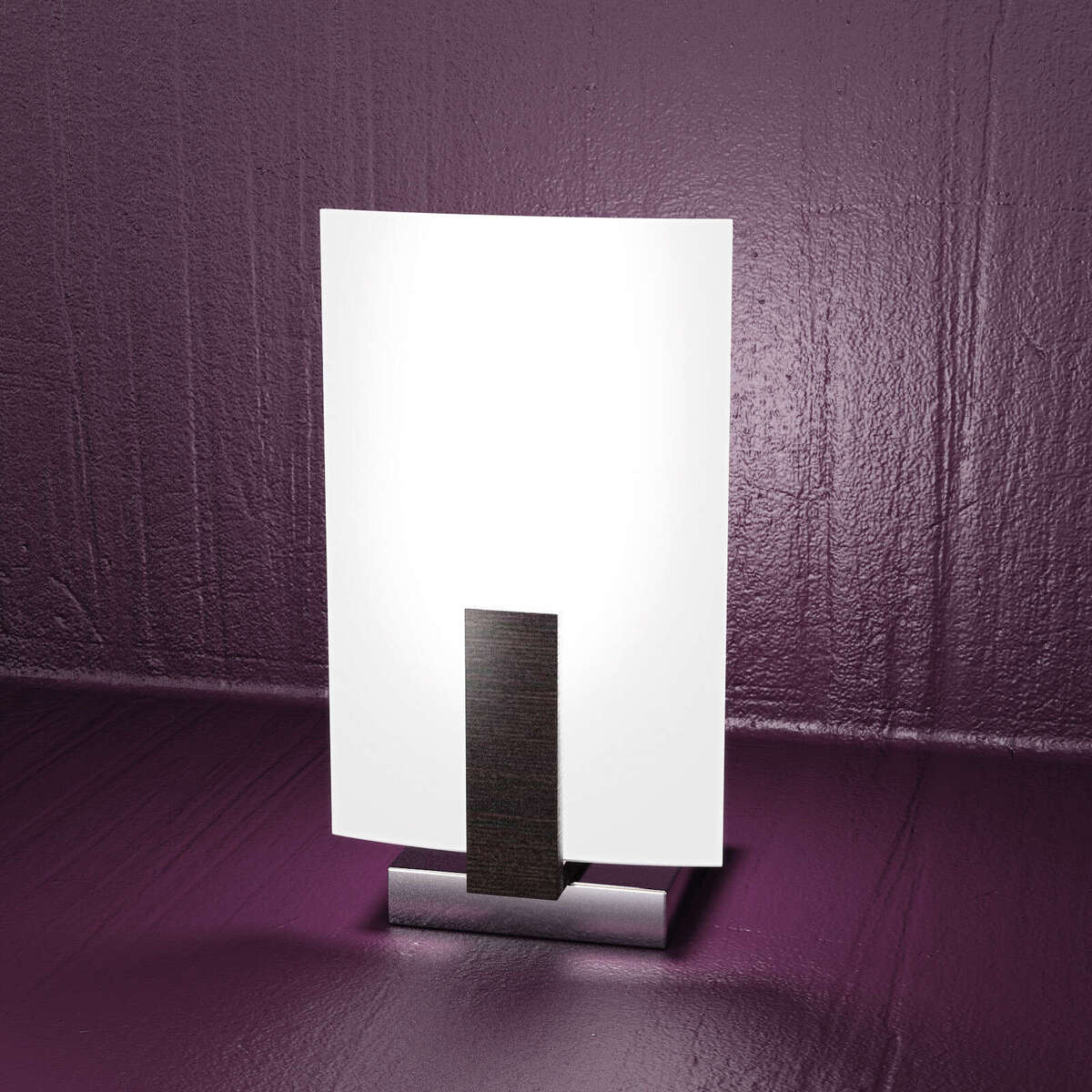 1019/P-W WOOD PORTATILE 1 LUCE WENGE