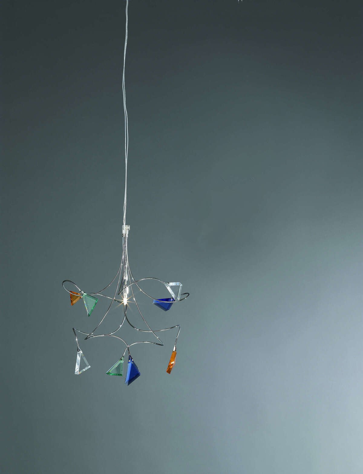 RAINBOW TRIANGLE SOSPENSIONE MULTICOLOR