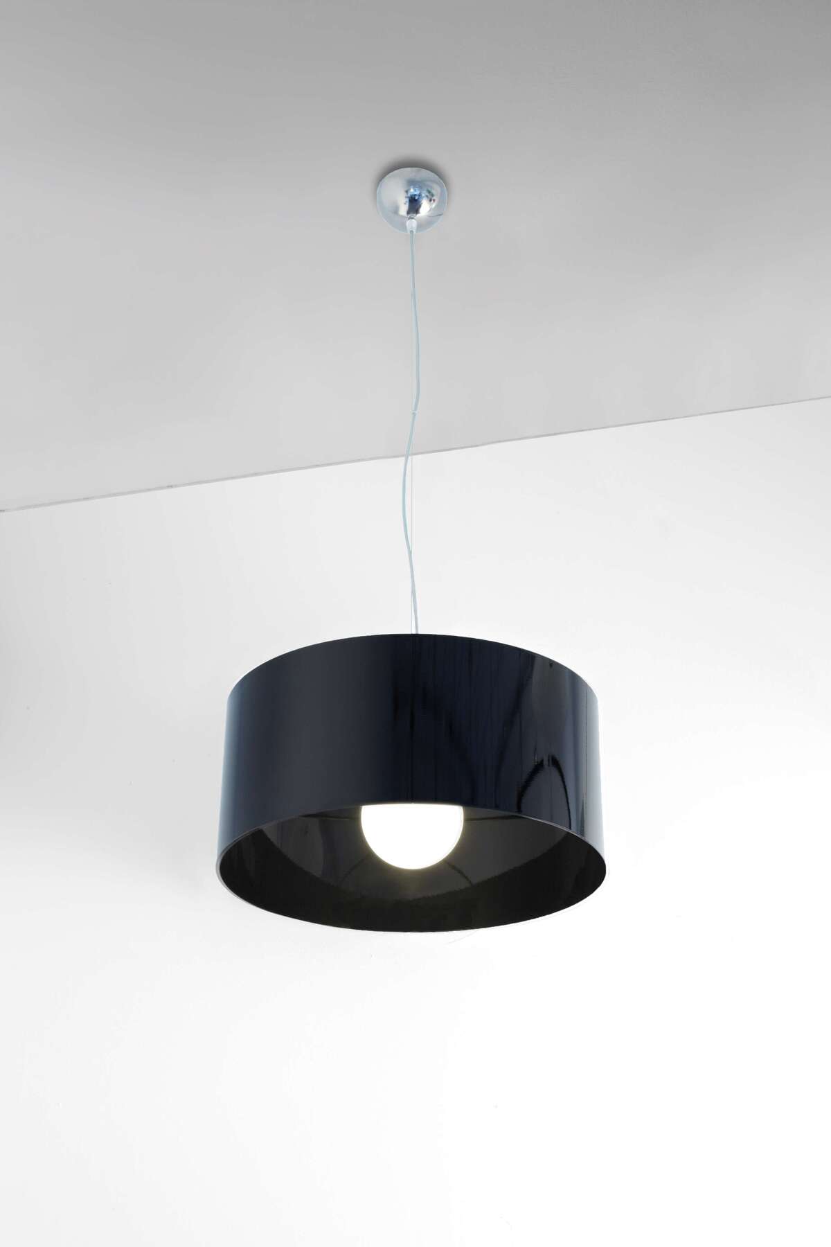 CYLINDER SOSPENSIONE 1 LUCE NERA