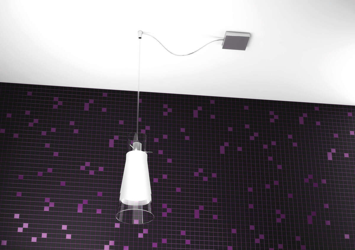 CONE SOSPENSIONE 1 LUCE SPOSTABILE