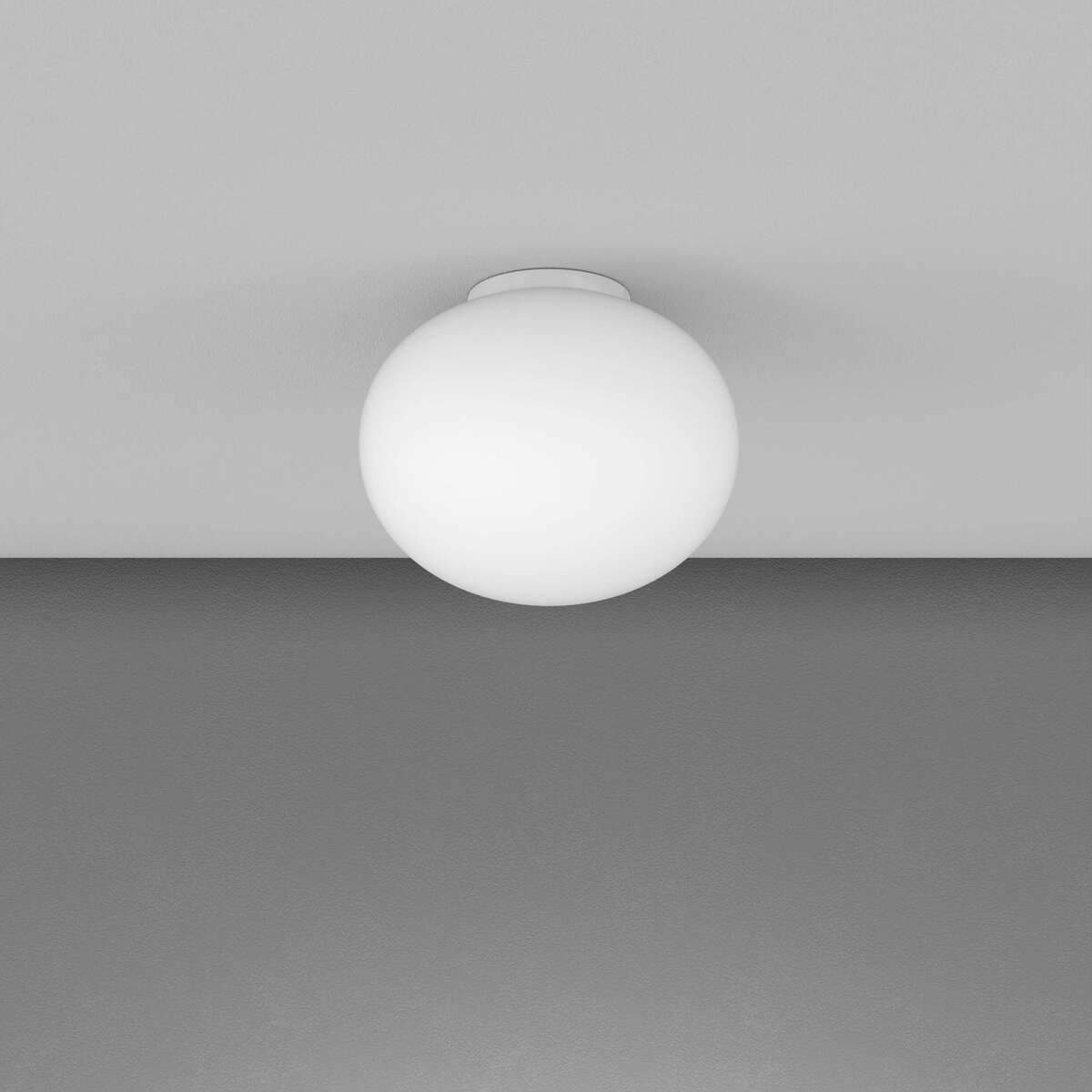 1092BI/PL35 SOFT PLAFONIERA BIANCO D.35 CM. 1 LUCE