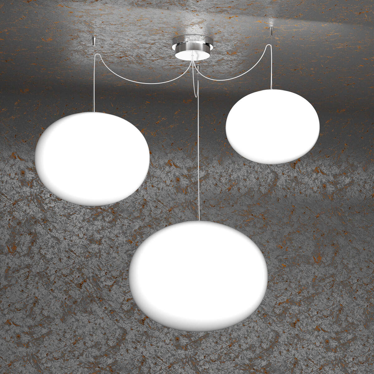 1092/S3-MIX SOFT SOSPENSIONE D.28+35+45 3 LUCI
