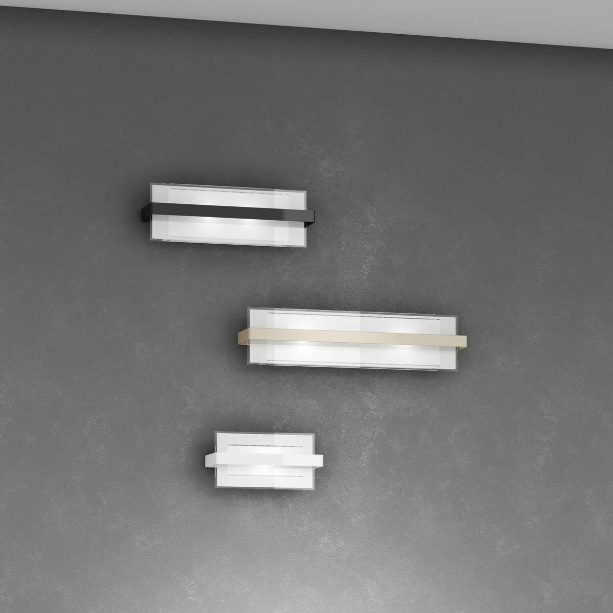 1106/AG-SA CROSS APPLIQUE GRANDE 2 LUCI SABBIA