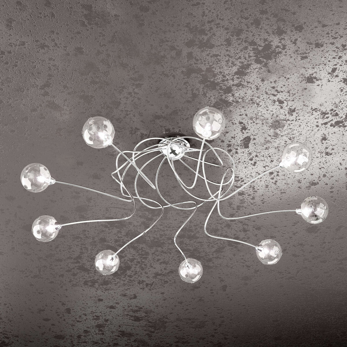 1109/PL9 SUPER BALL PLAFONIERA 9 LUCI