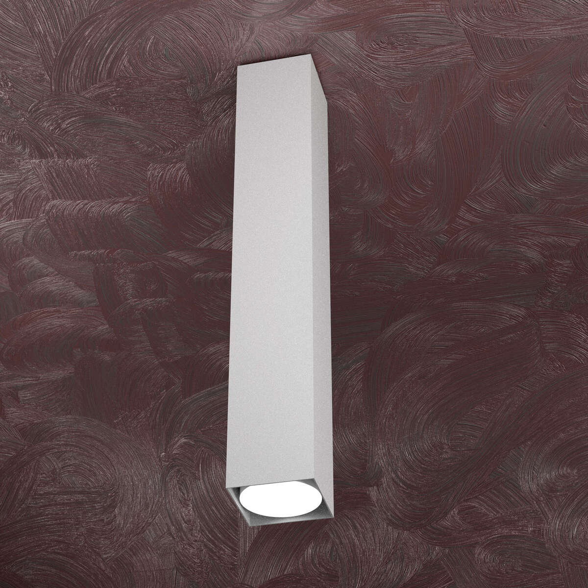 1127/PL50-GR AREA PLAFONIERA TUBO H.50 1 LUCE GRIGIO