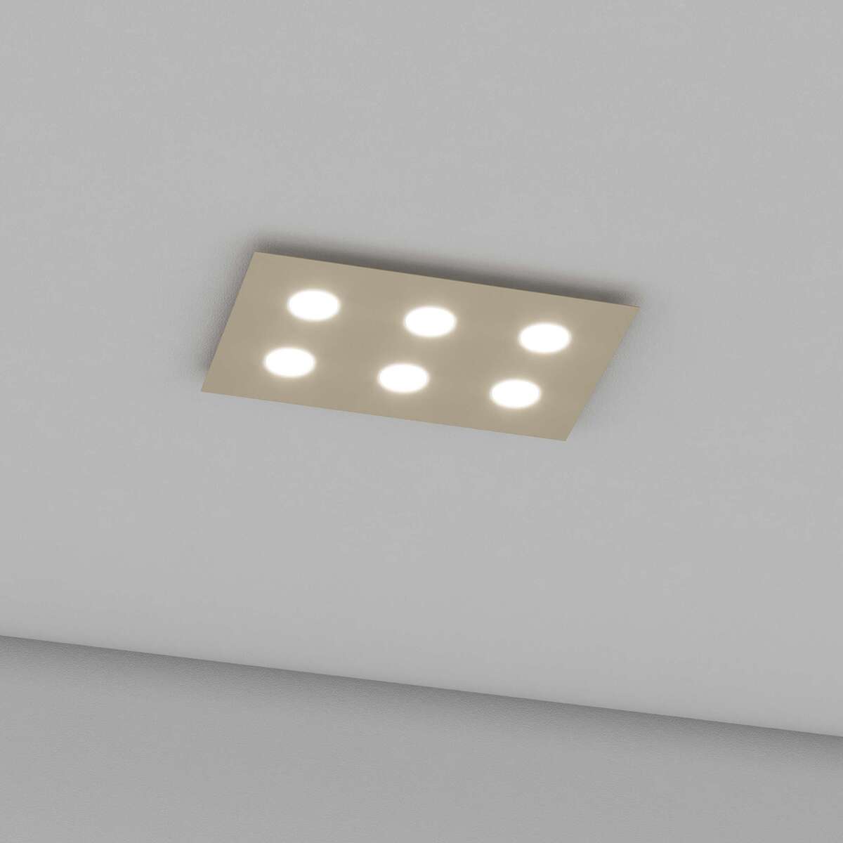 1127/PL6 R-SA AREA PLAFONIERA 6 LUCI SABBIA