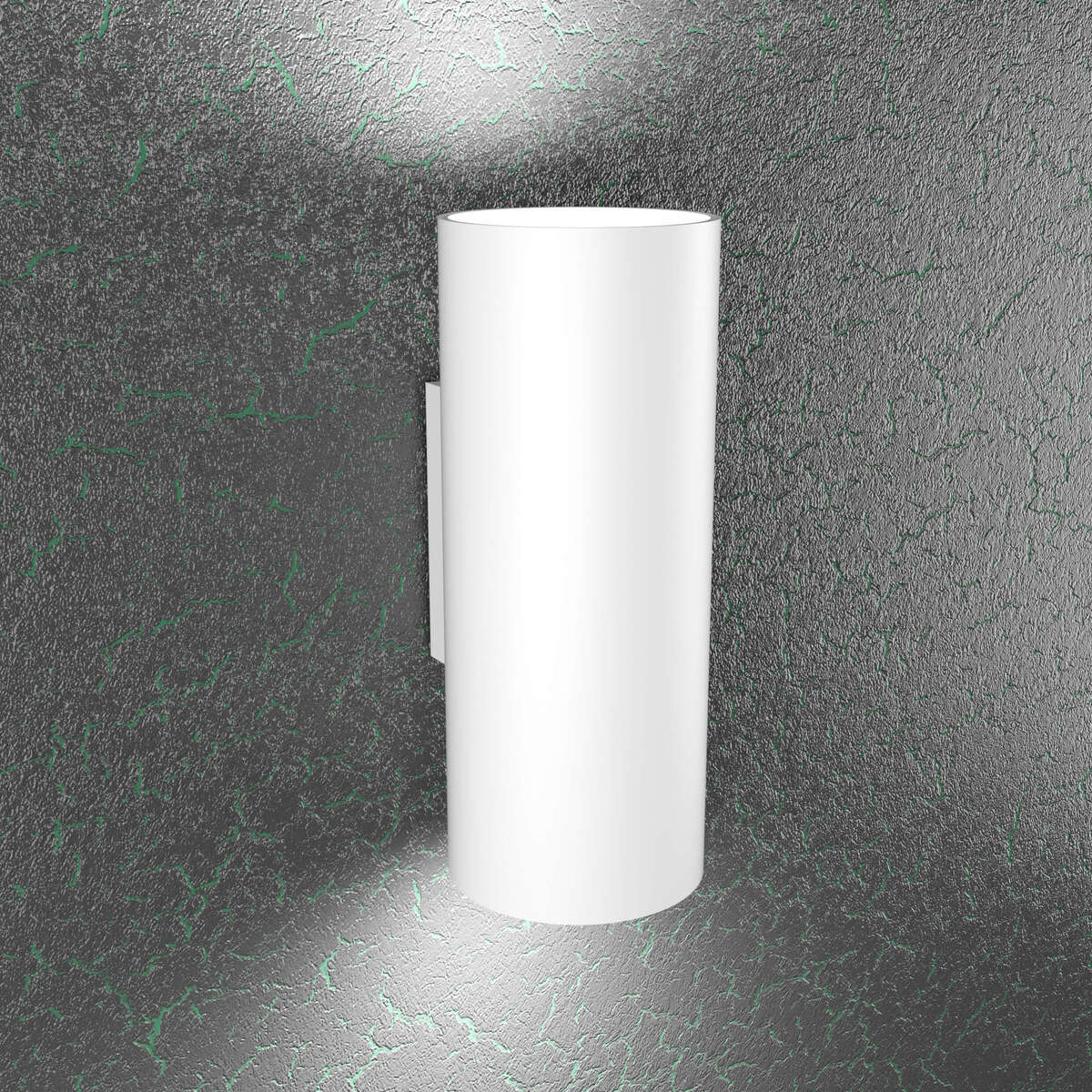 CLOUD APPLIQUE GRANDE 2 LUCI BIANCO