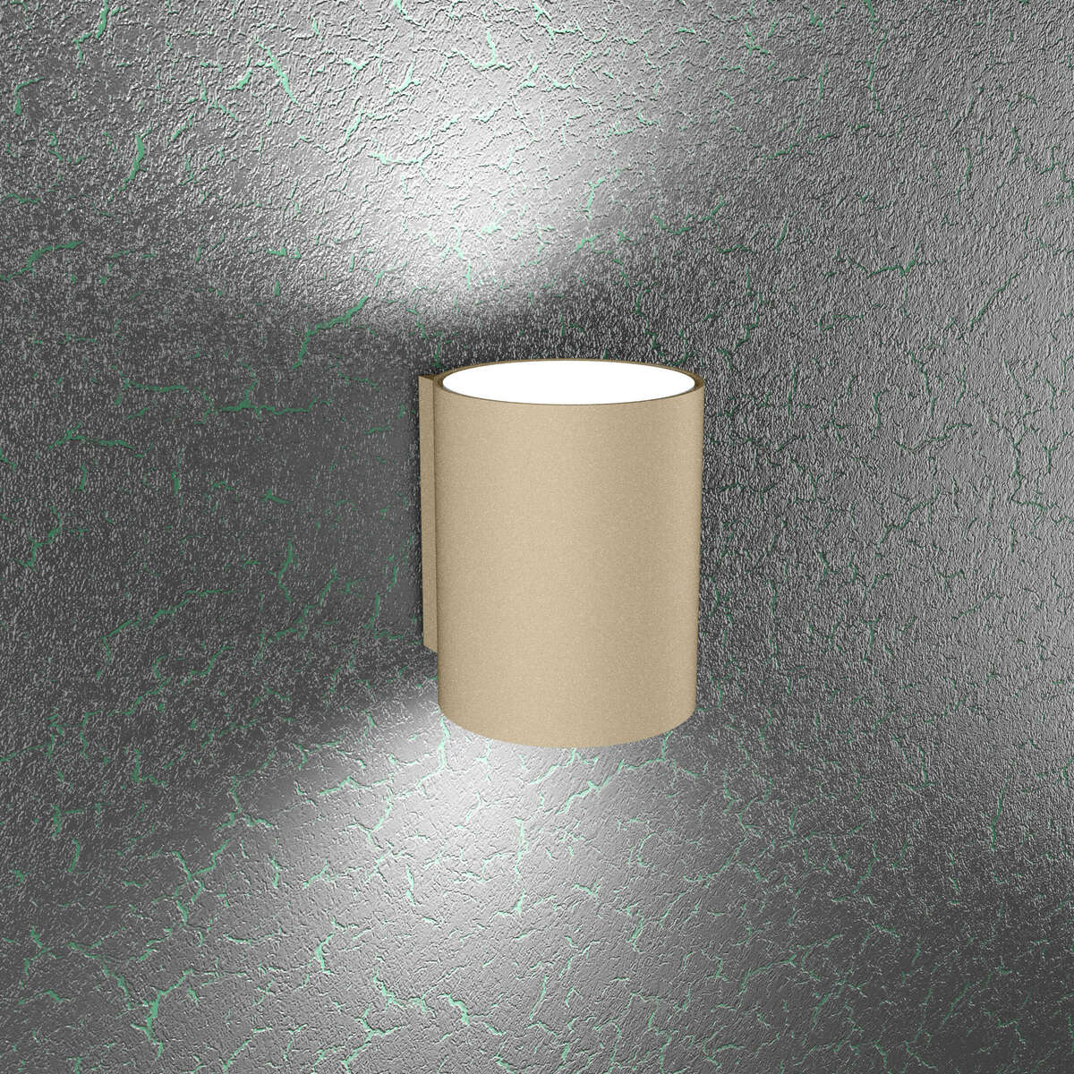 CLOUD APPLIQUE PICCOLA 2 LUCI SABBIA