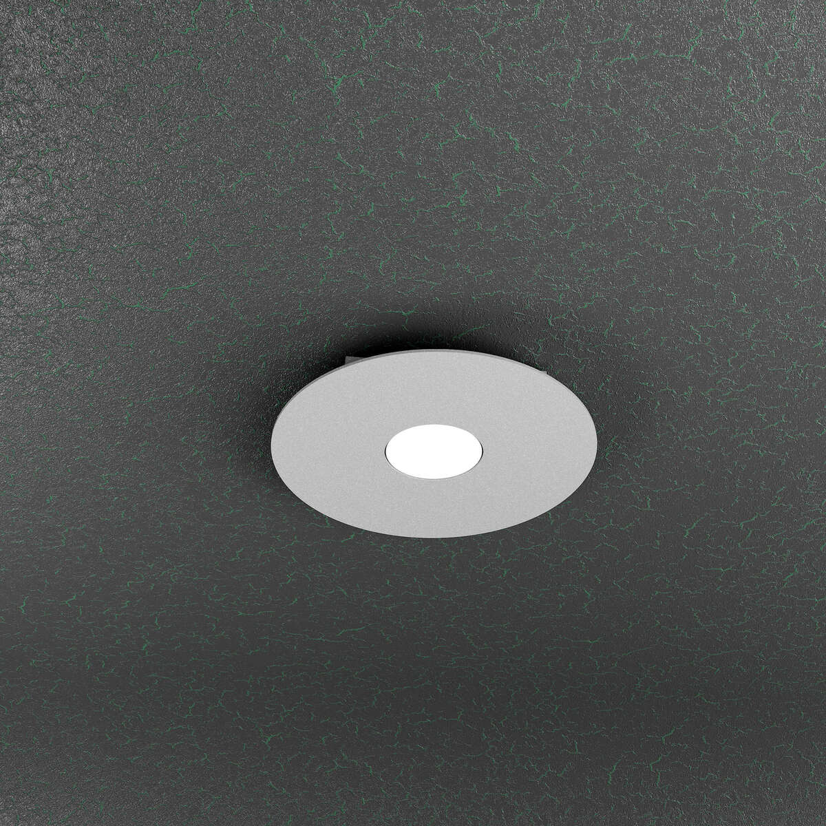 CLOUD PLAFONIERA 1 LUCE GRIGIO