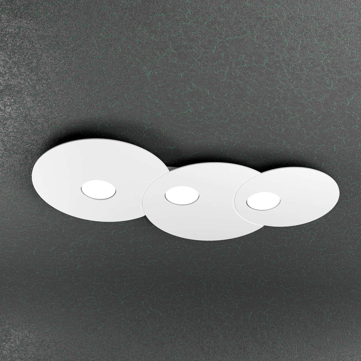 1128/PL3 R-BI CLOUD PLAFONIERA 3 LUCI BIANCO