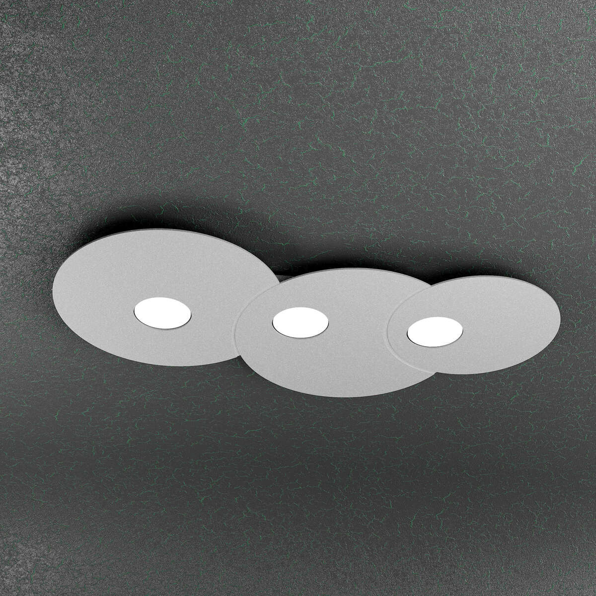 1128/PL3 R-GR CLOUD PLAFONIERA 3 LUCI GRIGIO