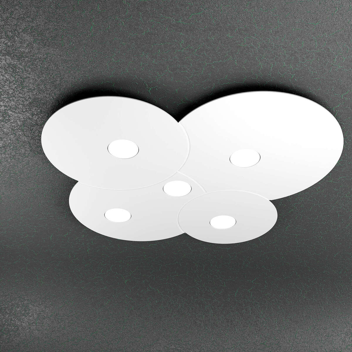 1128/PL5-BI CLOUD PLAFONIERA 5 LUCI BIANCO