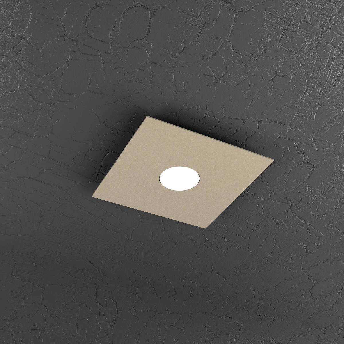 1129/PL1-SA PLATE PLAFONIERA 1 LUCE SABBIA