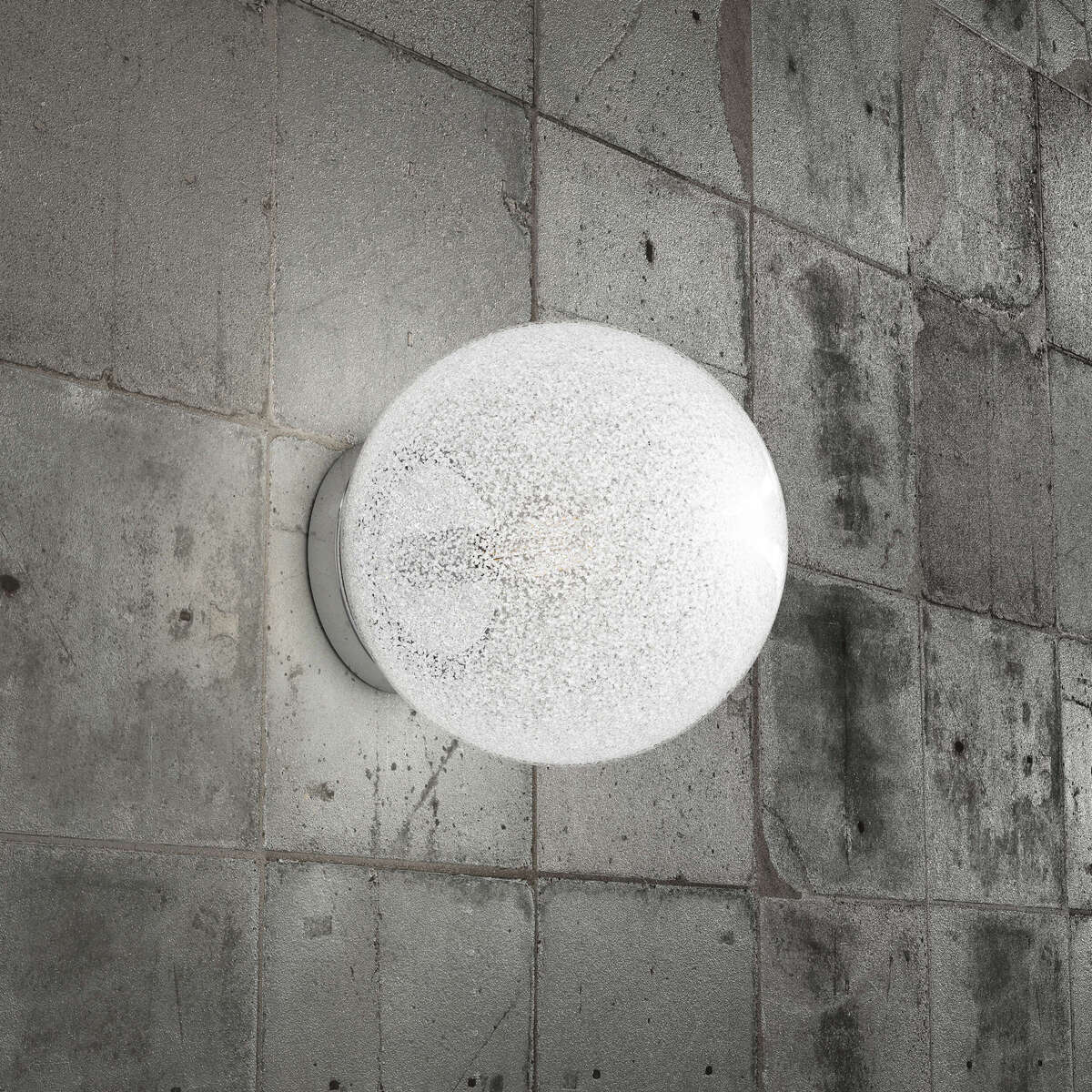 GLITTER APPLIQUE D.20 CM. 1 LUCE