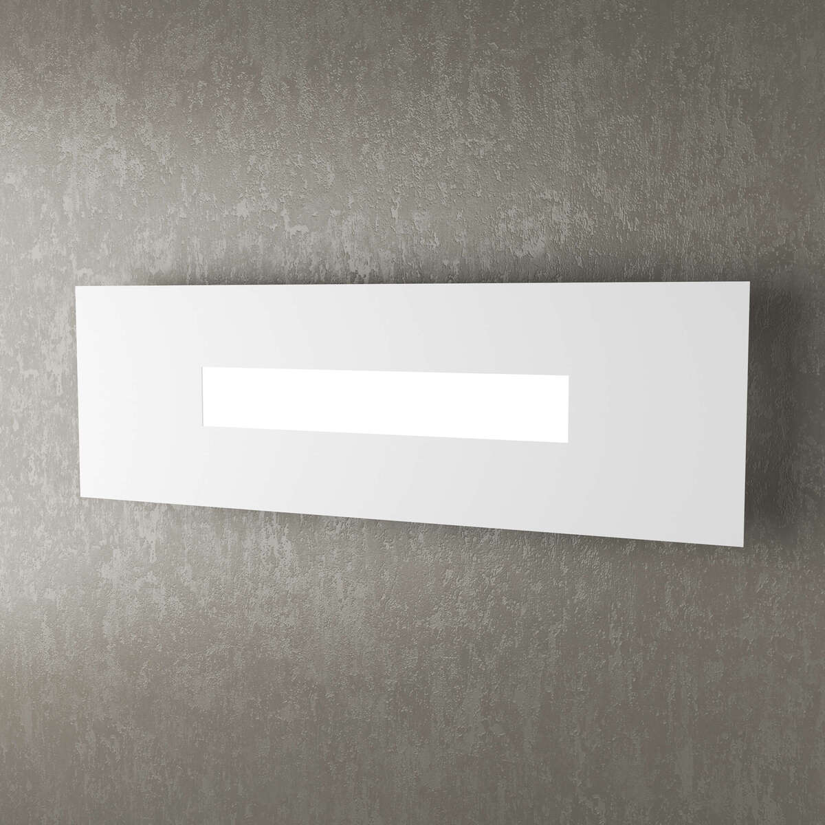 WALLY APPLIQUE/PLAFONIERA 50 CM. 1 LUCE BIANCO