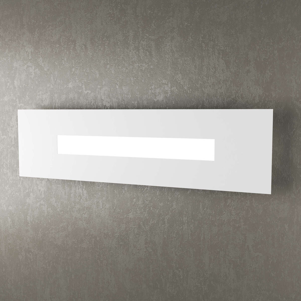 WALLY APPLIQUE/PLAFONIERA 60 CM. 1 LUCE BIANCO
