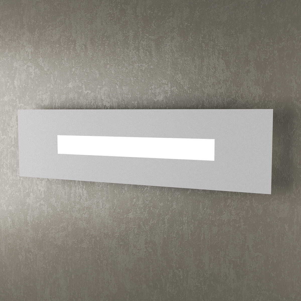 1138/60-GR WALLY APPLIQUE/PLAFONIERA 60 CM. 1 LUCE GRIGIO