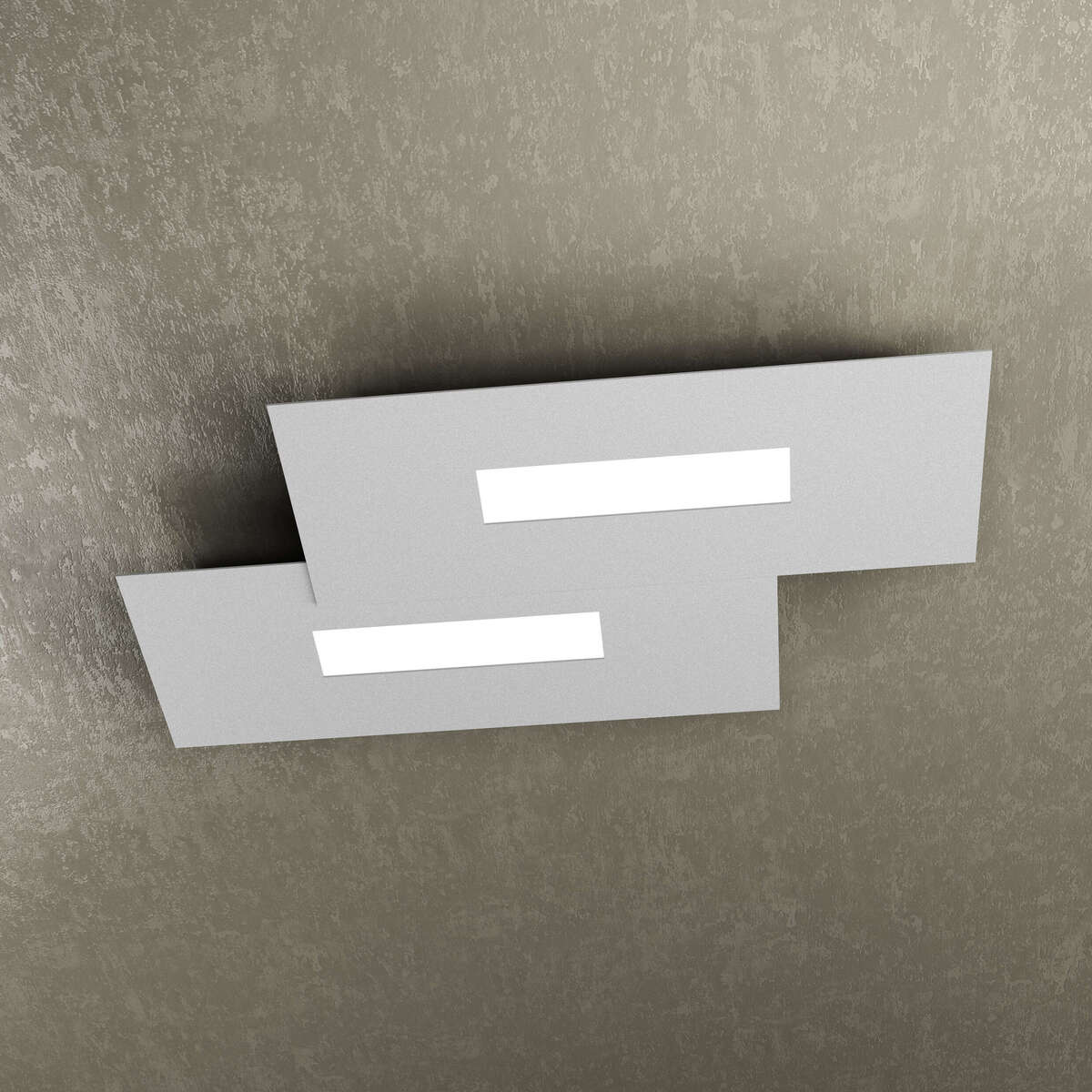 1138/M1-GR WALLY APPLIQUE/PLAFONIERA 2 LUCI(COMPOSTO DA 2 PZ. 1138/40-GR)
