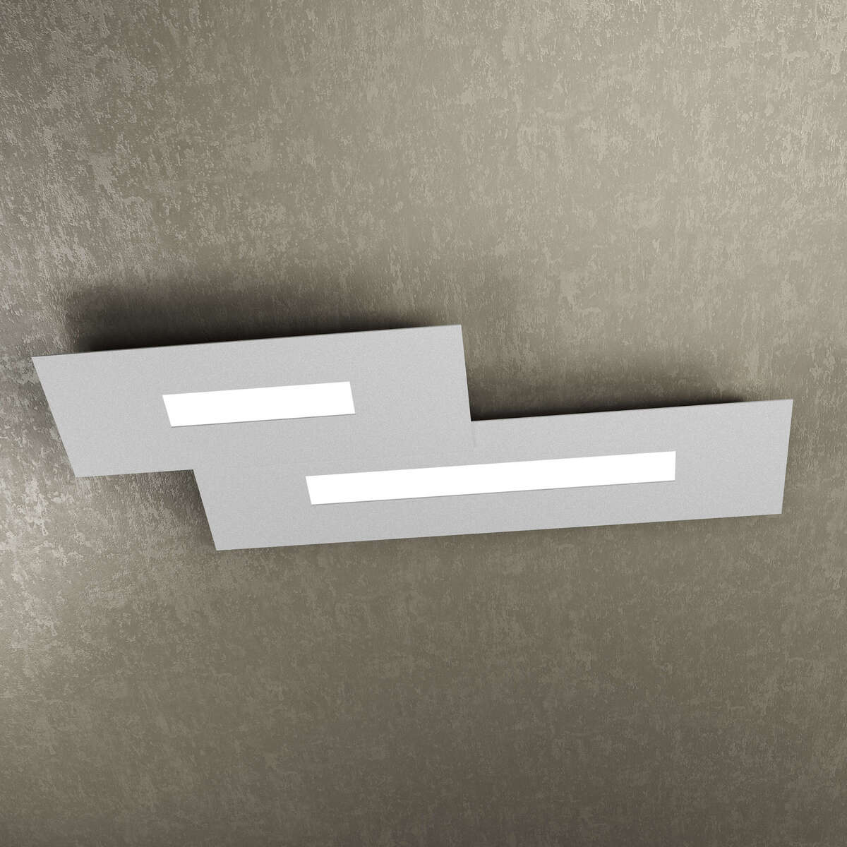 1138/M2-GR WALLY APPLIQUE/PLAFONIERA 2 LUCI(COMPOSTO DA 1138/40-GR+1138/60-GR)