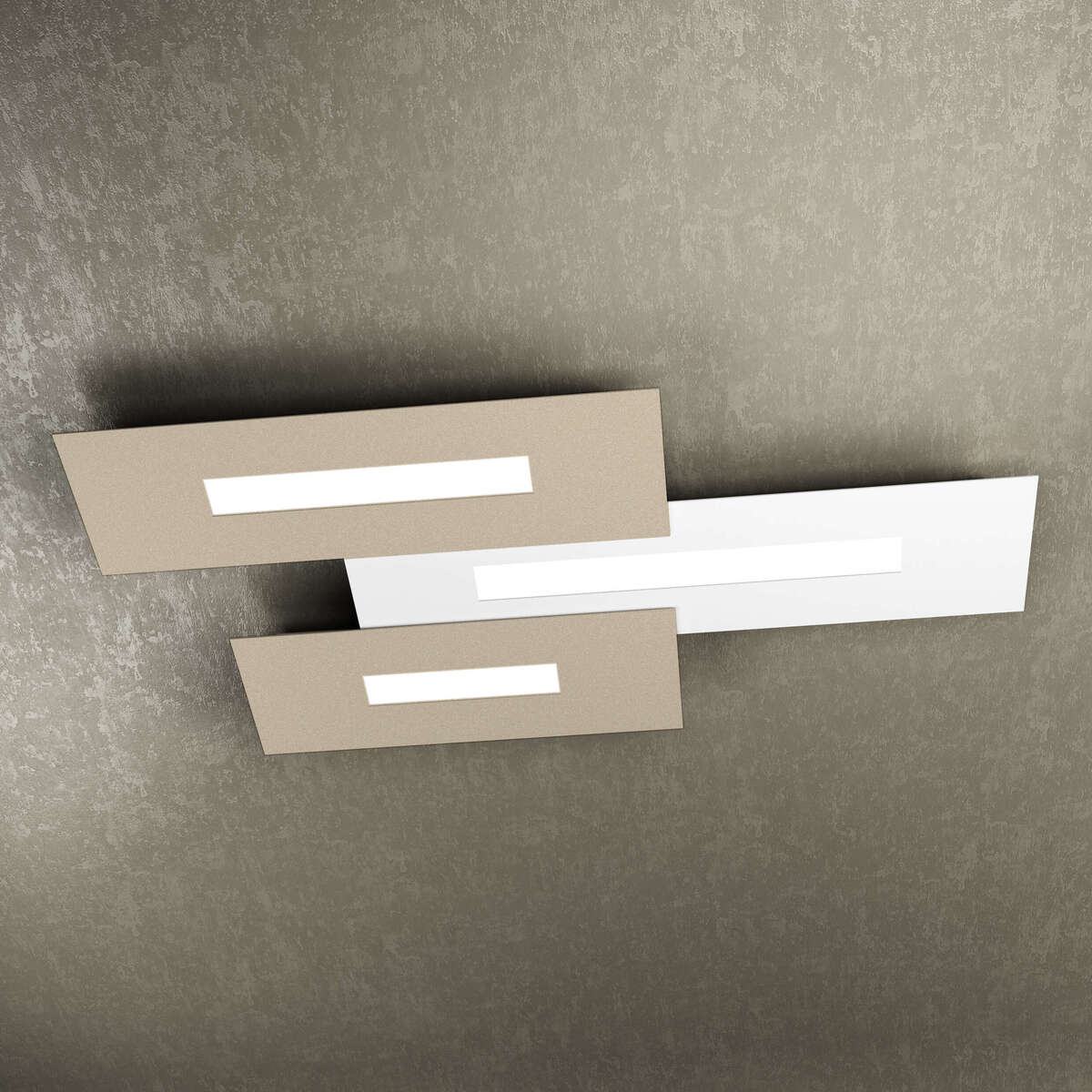 1138/M3-BS WALLY APPLIQUE/PLAFONIERA 3 LUC(COMPOSTO DA 1138/40-SA+1138/50-SA+1138/60-BI)