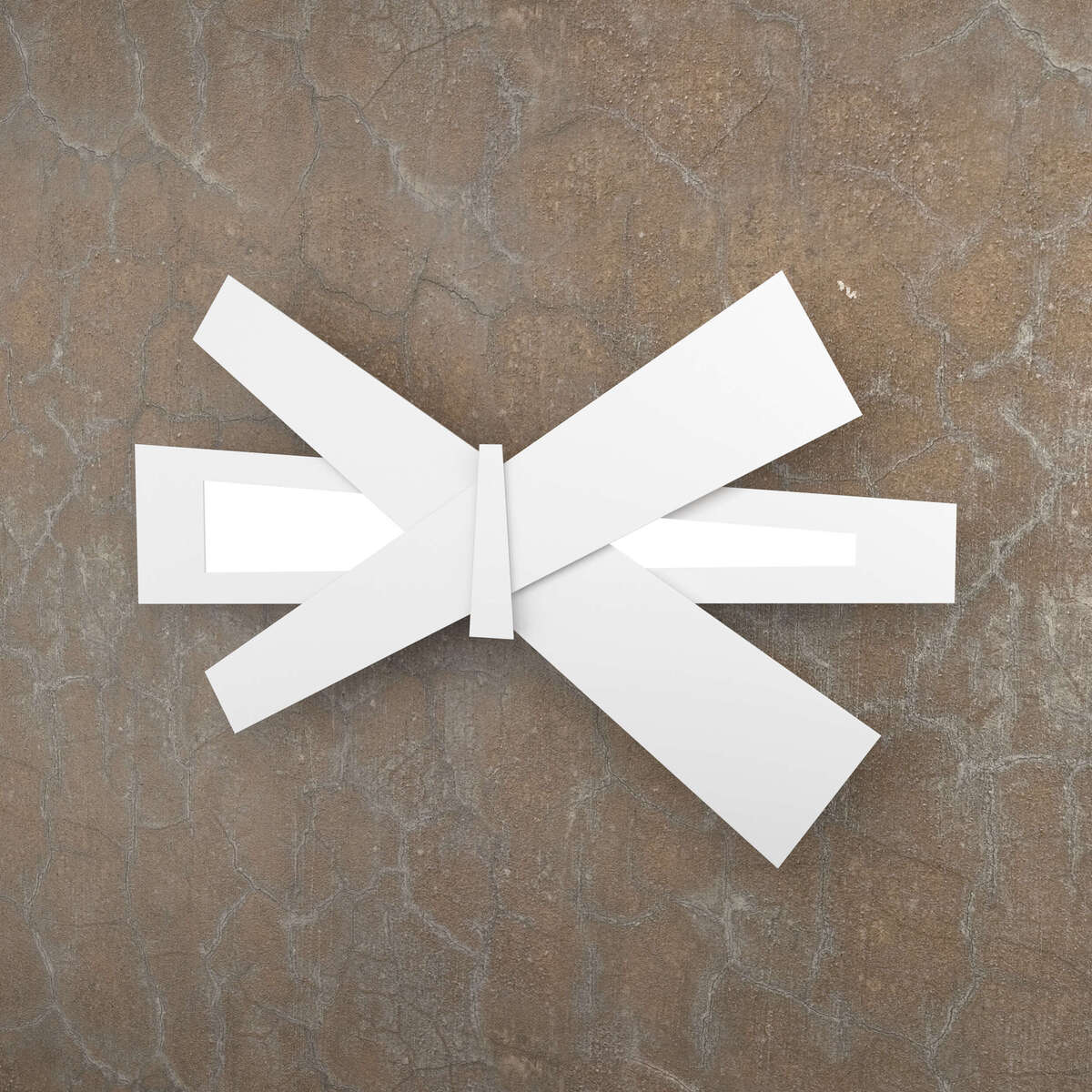 1139/A65-BI RIBBON APPLIQUE D.65 CM. 2 LUCI BIANCO