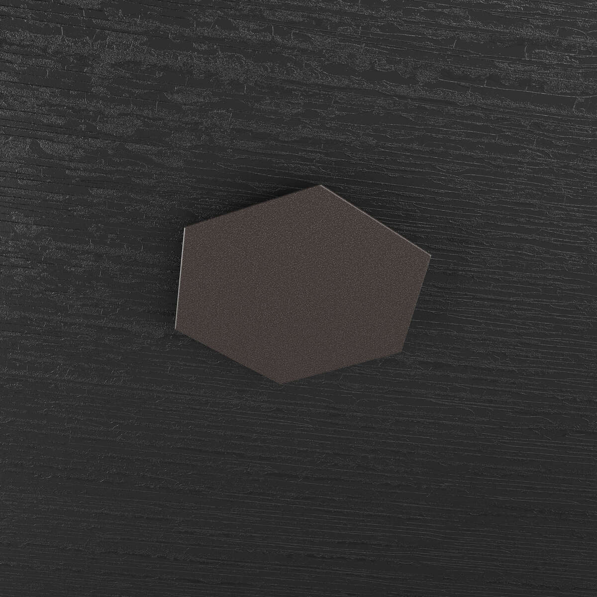 HEXAGON APPLIQUE/PLAFONIERA DECORATIVO MARRONE