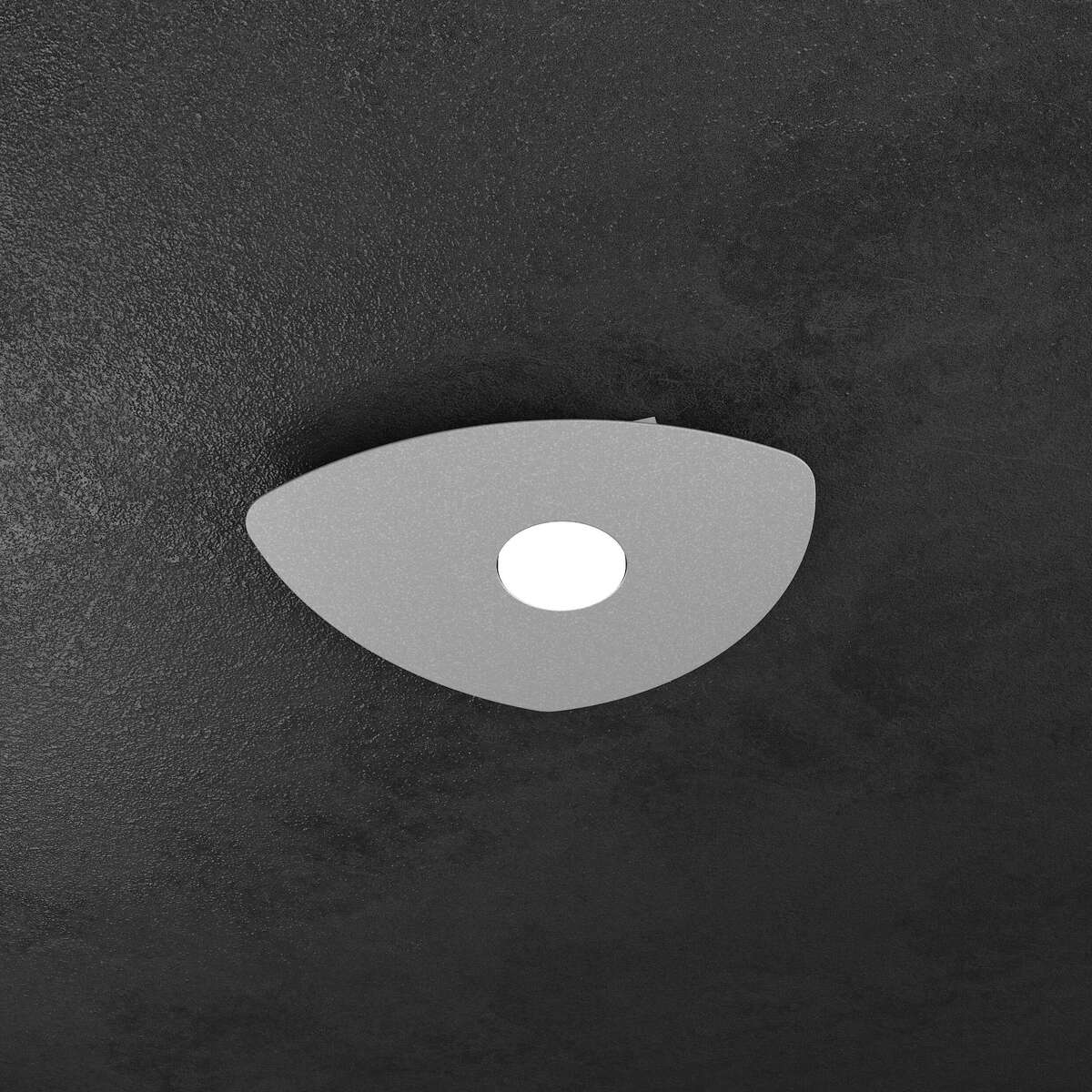 SHAPE APPLIQUE/PLAFONIERA 1 LUCE GRIGIO
