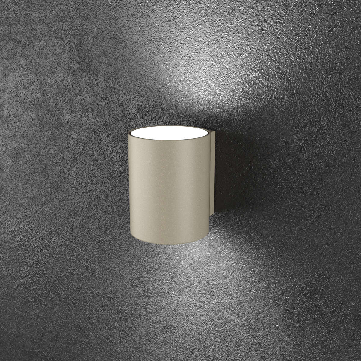 1143/AP-SA SHAPE APPLIQUE PICCOLA 2 LUCI SABBIA