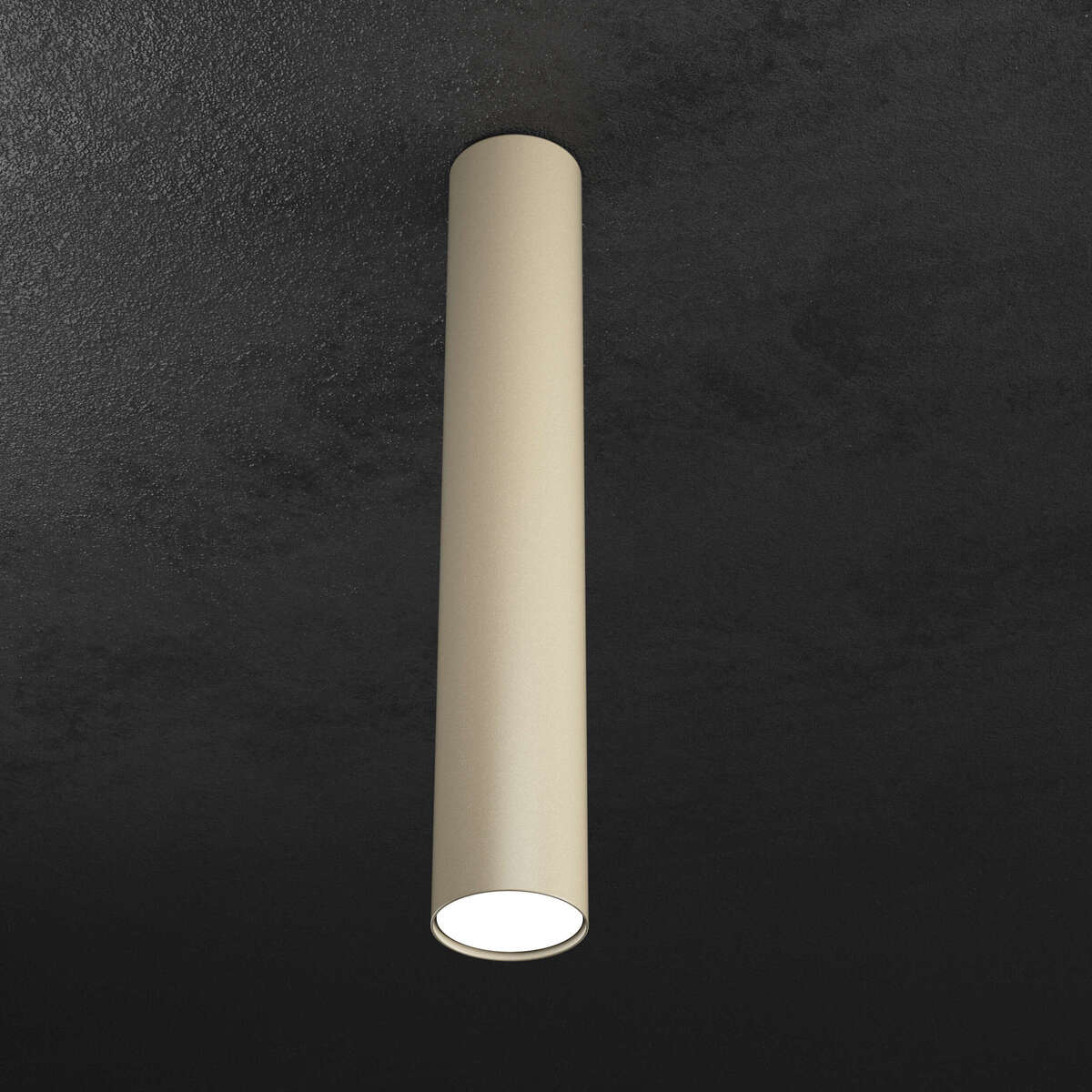1143/PL50-SA SHAPE PLAFONIERA TUBO H.50 1 LUCE SABBIA