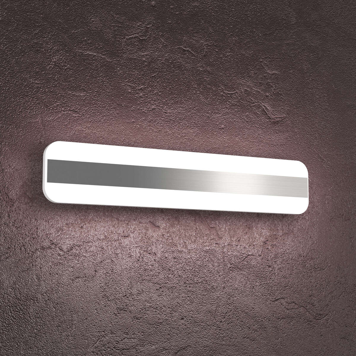 1151/AP C-NS PLEXI APPLIQUE PICCOLA LUCE CALDA NICKEL SATINATO