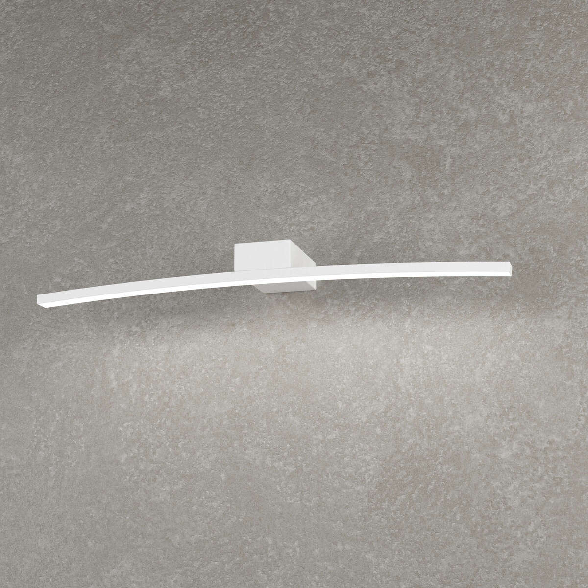 CURVED APPLIQUE PICCOLA LUCE CALDA BIANCO